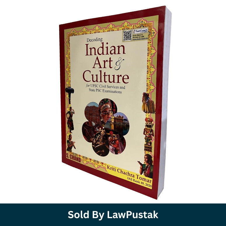 S. Chand's Decoding Indian Art & Culture book by Kriti Chachra Tomar for UPSC prep.