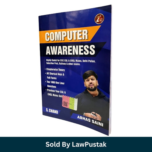 Computer Awareness 2nd Edition 2026 by Abhas Saini S Chand for SSC CGL CHSL Railway Delhi Police Competitive Exams India