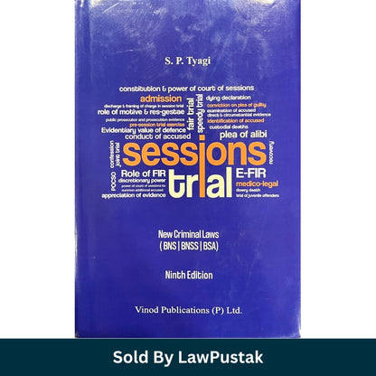 Sessions Trial (As per New Criminal Laws) by S.P. Tyagi - 9th Edition 2026 | Vinod Publications (P) Ltd.