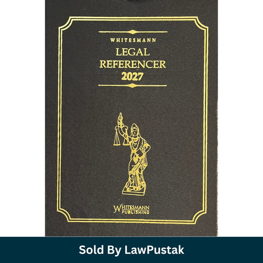 Whitesmann Legal Referencer Black Diary 2027 Law Practice Manual Hardcover Law Book India