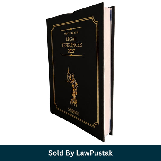Whitesmann Legal Referencer Black Diary 2027 Law Practice Manual Hardcover Law Book India