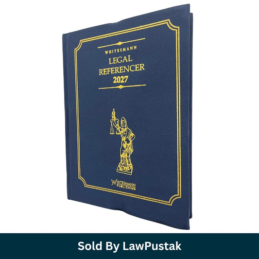 Whitesmann Legal Referencer Blue Diary 2027 Law Practice Manual Hardcover Law Book India