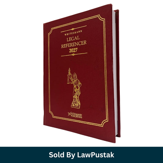 Whitesmann Legal Referencer Maroon Diary 2027 Law Practice Manual Hardcover Law Book India