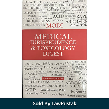 Medical Jurisprudence & Toxicology Digest by Anoopam Modak | Vinod Publications (P) Ltd.