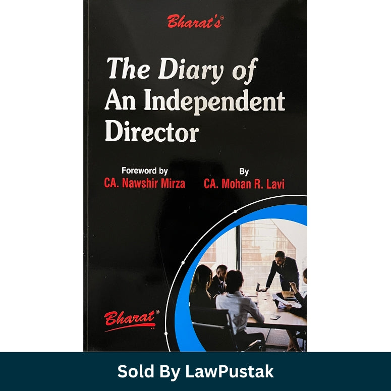 Front Cover: Bharat The Diary of An Independent Director by CA Mohan R Lavi Foreword by CA Nawshir Mirza 2026 Edition Spine / Angle View: Paperback side profile view of Bharat The Diary of An Independent Director book 2026