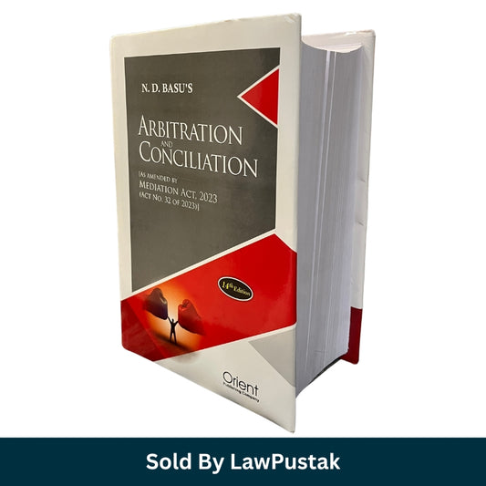 ND Basus Arbitration and Conciliation as amended by Mediation Act 2023 Orient Publishing Company available at Law Pustak
