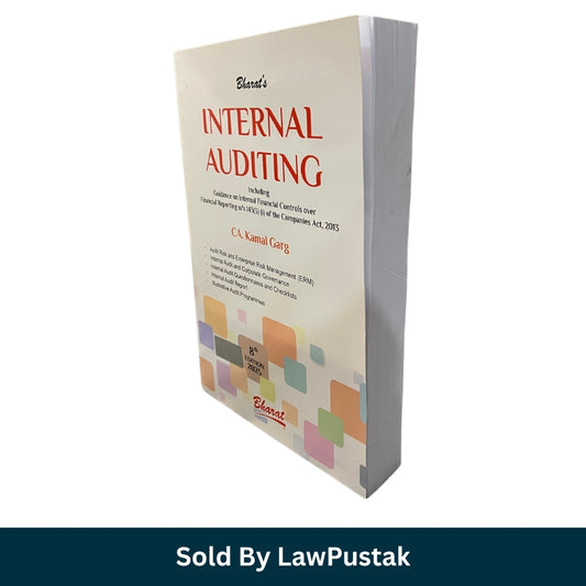 Bharats Internal Auditing by CA Kamal Garg 8th Edition 2025 Bharat Law House Paperback Book India