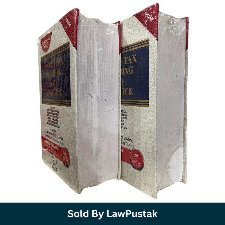 Income Tax Pleading and Practice 8th Edition 2026 AY 2026-27 2-Volume Hardcover Set by Narayan Jain and Dilip Loyalka India