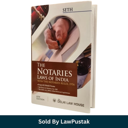 The Notaries Laws of India Brown Cover 6TH Edition Bare Act with Notaries Rules 1956 by Seth Delhi Law House Paperback