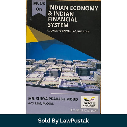 MCQs on Indian Economy and Indian Financial System Surya Prakash Moud Blue Grey Cover 2024 Edition Paperback Book
