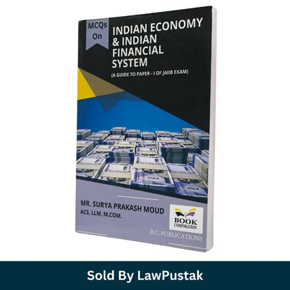 MCQs on Indian Economy and Indian Financial System Surya Prakash Moud Blue Grey Cover 2024 Edition Paperback Book