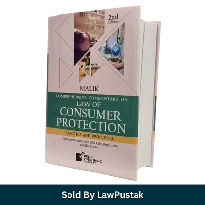 Side angle view of Malik Law of Consumer Protection Hardcover Commentary Book 2nd Edition 2026Side angle view of Malik Law of Consumer Protection Hardcover Commentary Book 2nd Edition 2026