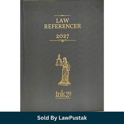 Law Referencer 2027 Executive Legal Diary Dark Grey Hardcover Gold Foil Print Ink99 Publishing