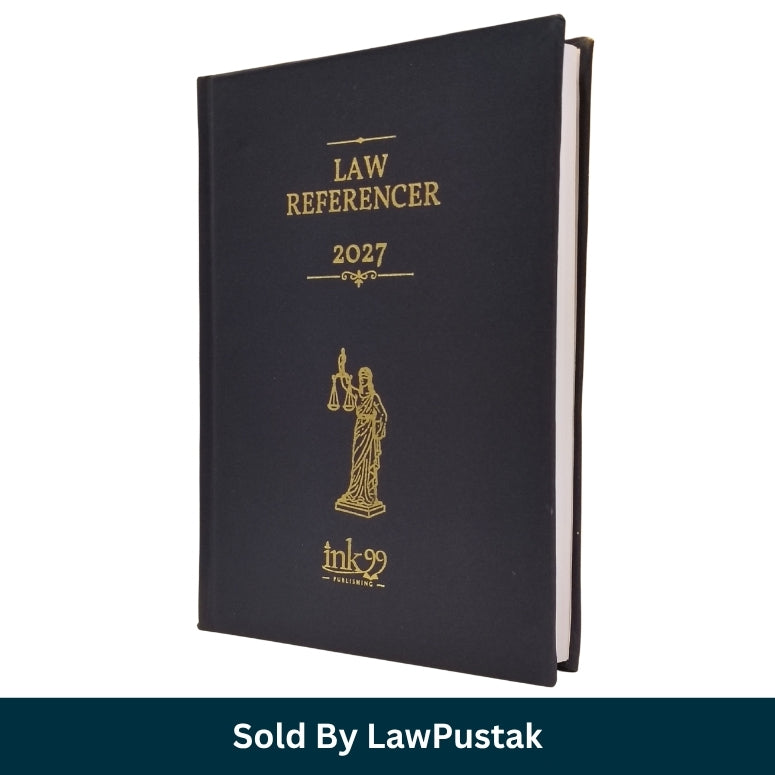 Law Referencer 2027 Legal Executive Rich Blue Diary Guide India