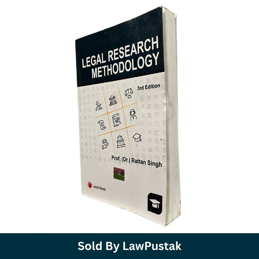 A book titled 'LEGAL RESEARCH METHODOLOGY' by Prof. (Dr.