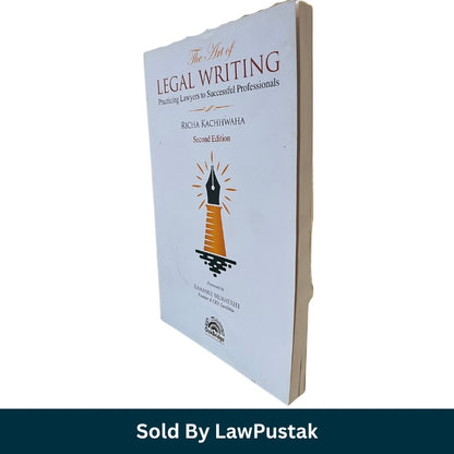 OakBridge The Art of Legal Writing Practicing Lawyers to Successful Professionals Second Edition by Richa Kachhwaha Paperback Cover and Spine Angle.