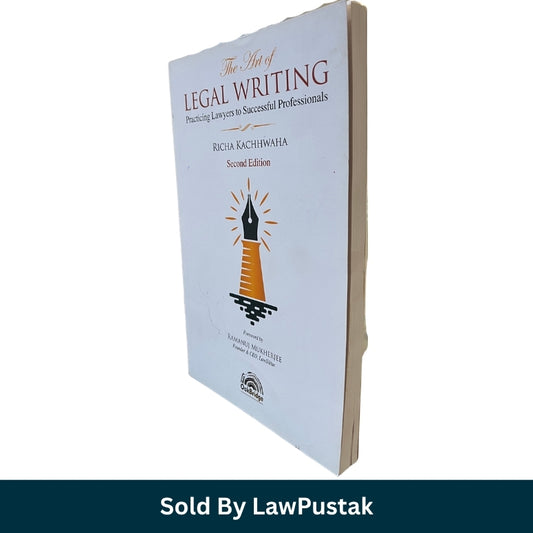 OakBridge The Art of Legal Writing Practicing Lawyers to Successful Professionals Second Edition by Richa Kachhwaha Paperback Cover and Spine Angle.