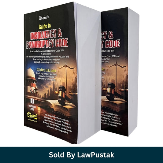 Bharat Guide to Insolvency Bankruptcy Code CS DK Jain 5th Edition 2026 India