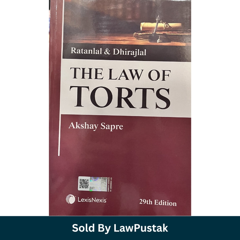 The Law of Torts by Ratanlal and Dhirajlal - Edition 2026 | Lexis Nexis