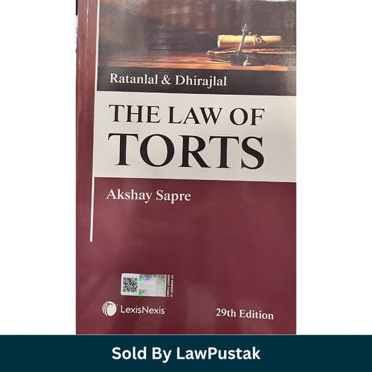 The Law of Torts by Ratanlal and Dhirajlal - Edition 2026 | Lexis Nexis