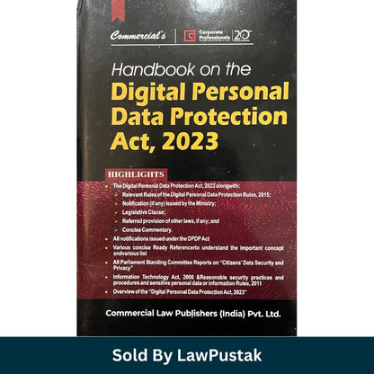 Handbook on The Digital Personal Data Protection Act, 2023 | Commercial Law Publishers (India) Pvt. Ltd.