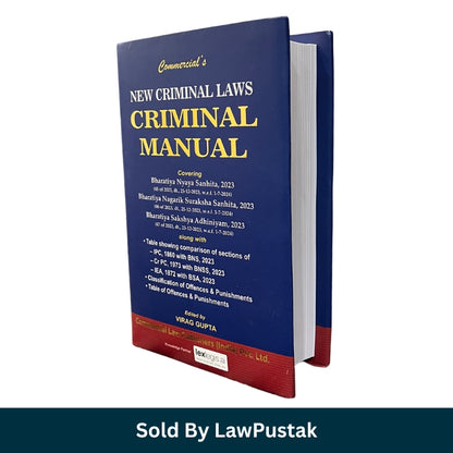 New Criminal Laws - Criminal Manual (Pocket Edition) | Commercial Law Publishers (India) Pvt. Ltd.