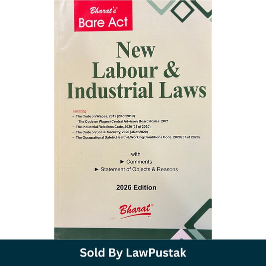 New Labour and Industrial Laws - Bare Act - Edition 2026 | Bharat Law House Pvt. Ltd.