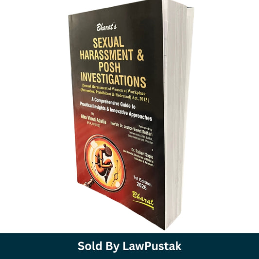 Sexual Harassment & Posh Investigations - 1st Edition 2026 by Alka Vinod Adatia | Commercial Law Publishers (India) Pvt. Ltd.