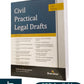 Civil Practical Legal Drafts By Sushan Kunjuraman - 2nd Edition 2025 - Snow White
