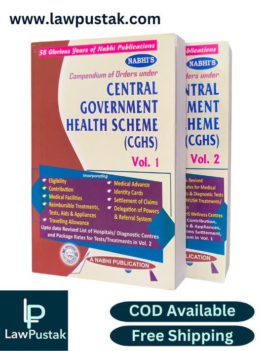Compendium of Orders under CGHS, 20th Edition 2025 (In 2 Volumes) - A Nabhi Publication 