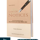 Law of Notice Also Covering Notices as per New Criminal Laws Under BNSS, 2023 By Kush Kalra - 3rd Edition 2024 - Vinod Publication