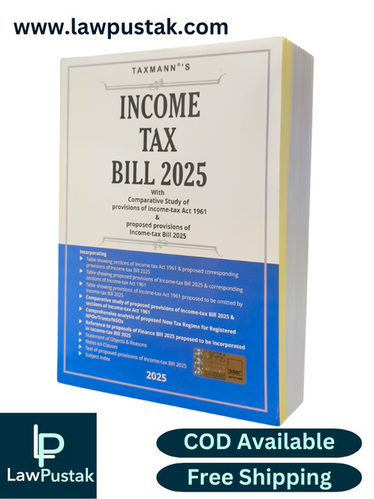 Income Tax Bill 2025 By Taxmann's Editorial Board - Taxmann