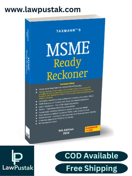 MSME Ready Reckoner By Taxmann's Editorial Board-5th Edition 2024-TAXMANN