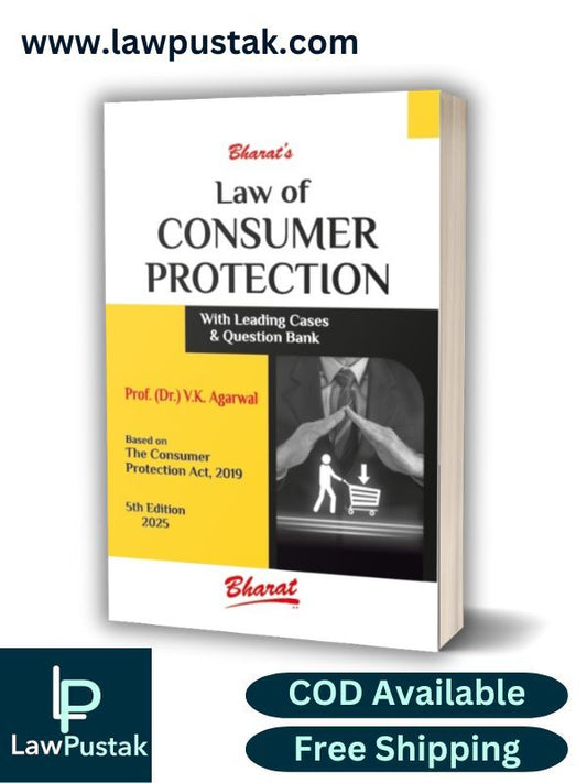 Law Of Consumer Protection By Dr. V.K. Agarwal - 5th Edition 2025 - Bharat Law House