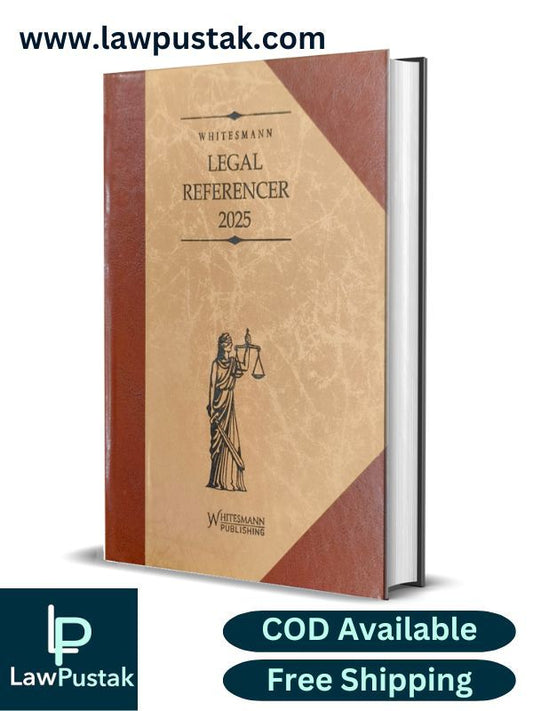 Legal Referencer 2025 - Diary Leather Golden Brown Colour Coener - Whitesmann Publishing