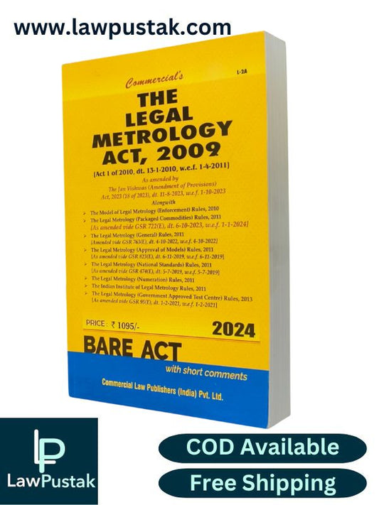 Commercial's The Legal Metrology Act, 2009 | Bareact with Short Comments