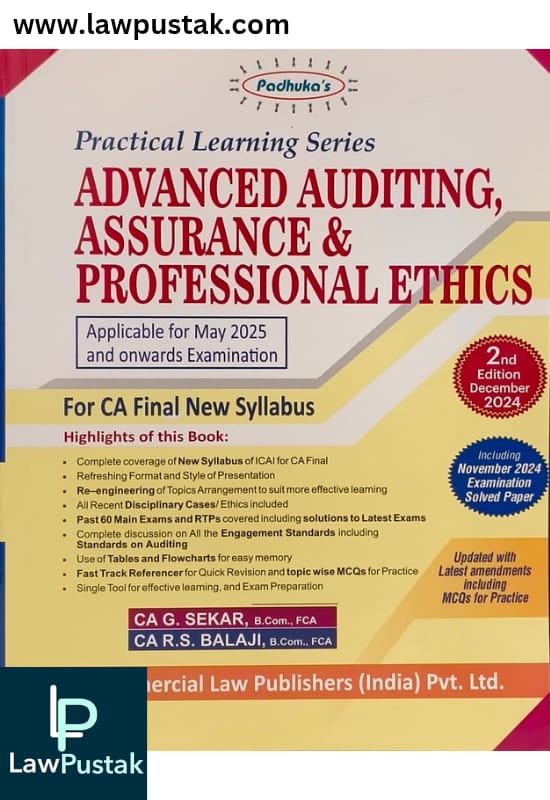 Padhuka's Practical Learning Series | Advanced Auditing Assurance & Professional Ethics | For May 2025 and Onwards Exam | 2nd Edition December 2024