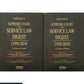 Sarkar's Supreme Court on Service Law Digest | 1950-2024 | In 2 volumes | 3rd Edition 2025 | Skyline Publications