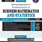 CMA Knowledge Series on Fundamentals of Business Mathematics and Statistics (CMA Foundation Paper-03)-CMA Shruthi Y V | 3rd Edition 2025 | For June & December 2025 Examination |Commercial's