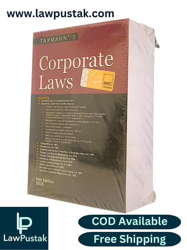 Taxmann's Corporate Laws | Pocket Sized | Paperback | 51st Edition December 2025