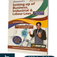 Setting up of Business, Industrial & labour Laws (New Syllabus Group I) by CS Anoop Jain - 11th Edition 2024 - Commercial Law House