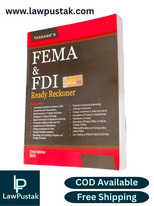 Fema And FDI Ready Reckoner - 22nd Edition 2025 - Taxmann