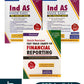 Combo For CA Final New Syllabus Ind As Made Easy Vols.1 & 2 The Practice Book and Quick Revision Fast Track Charts on Financial Reporting By CA. Ravi Kanth Miriyala & CA Sunitanjani Miriyala