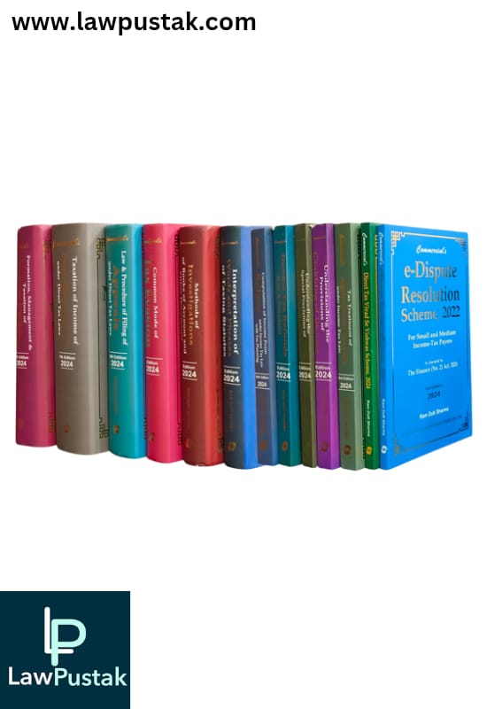 13 Books Of Income Tax Combo By Ram Dutt Sharma - Commercial Law Publishers