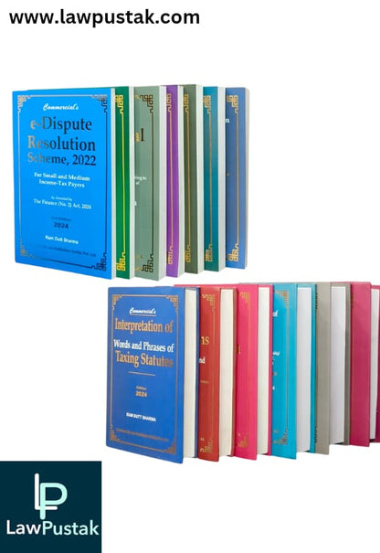 13 Books Of Income Tax Combo By Ram Dutt Sharma - Commercial Law Publishers