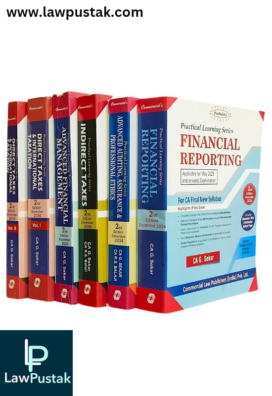 Practical Learning Series Combo for CA Final New Syllabus 2023 - Commercial Law Publishers