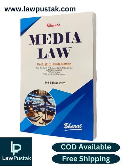 Media Law by Prof. (Dr.) Jyoti Rattan - 2nd Edition 2025 - Bharat Law House