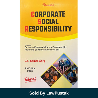 Bharat Corporate Social Responsibility CSR including BRSR by CA Kamal Garg 5th Edition Front Cover