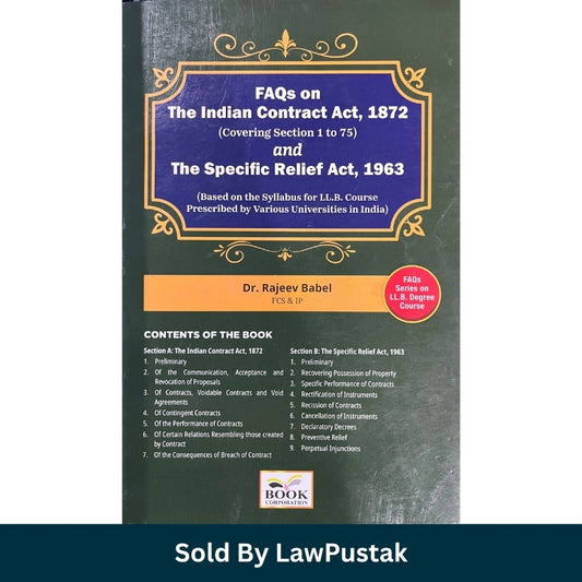 FAQs on Labour Laws Volume 1 and Volume 2 Combo Set by Dr Rajeev Babel Book Corporation 2025-26 LawPustak
