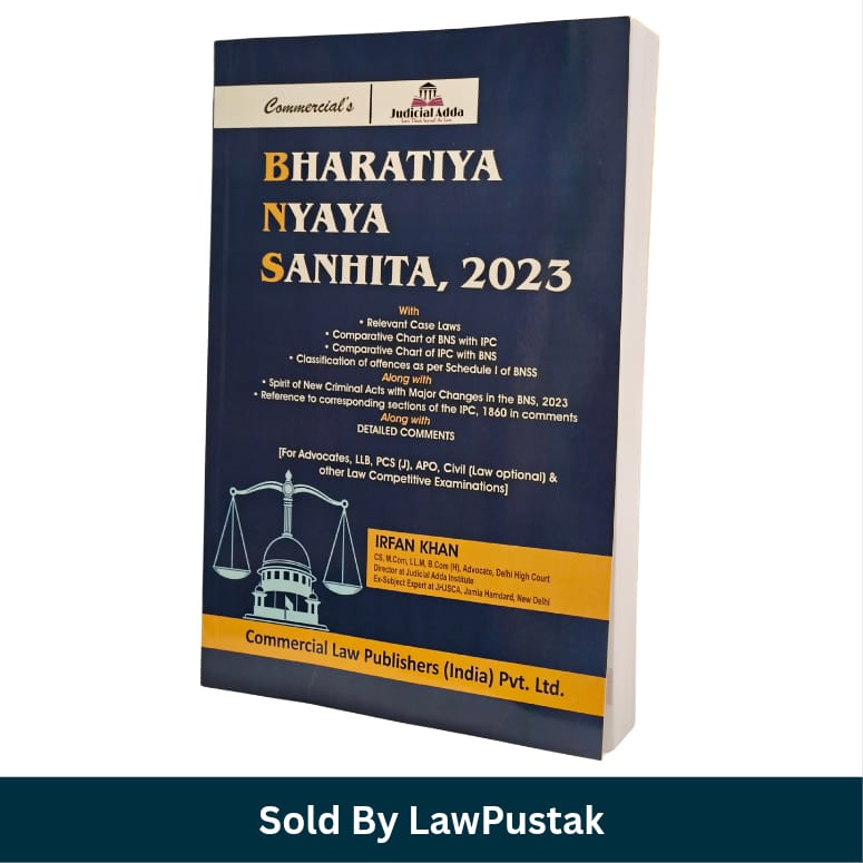 Commercials Bharatiya Nyaya Sanhita 2023 BNS Book Irfan Khan Judicial Adda Commercial Law Publishers   